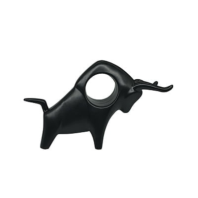 Bull Animal Sculpture – Wild Animals Collection Home Decor Statue for Living Room