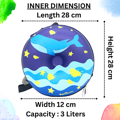 Kids Donut Waterproof School Backpack – Lightweight Boys & Girls Bag