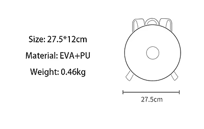 Kids Donut Waterproof School Backpack – Lightweight Boys & Girls Bag