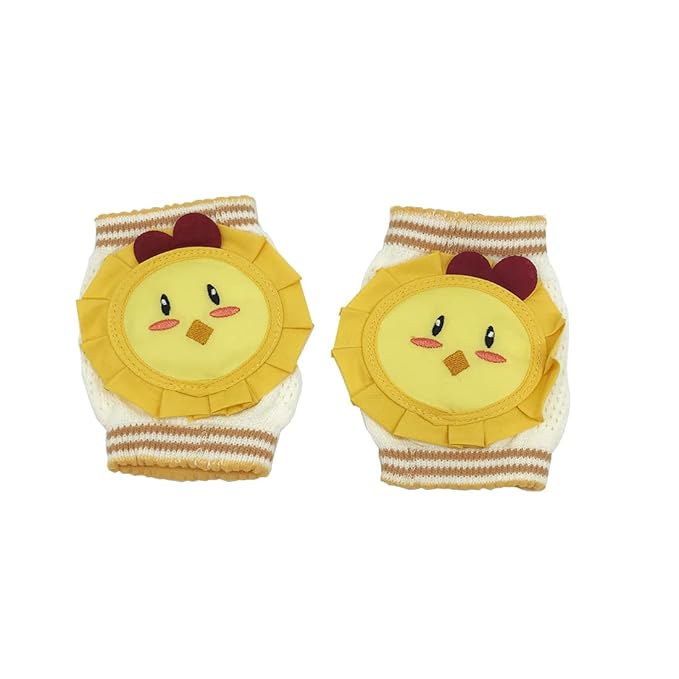Kids Knee Pads – Pack of 2 | Baby Safety Protector for Crawling & Walking | Assorted Colours