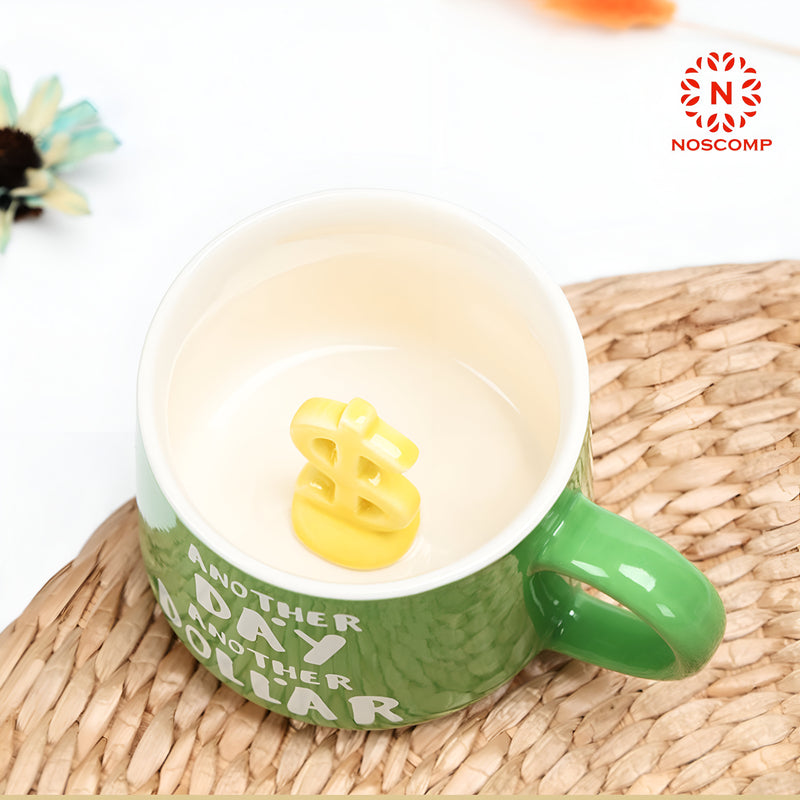 Exquisite 3D Cartoon Coffee Cup