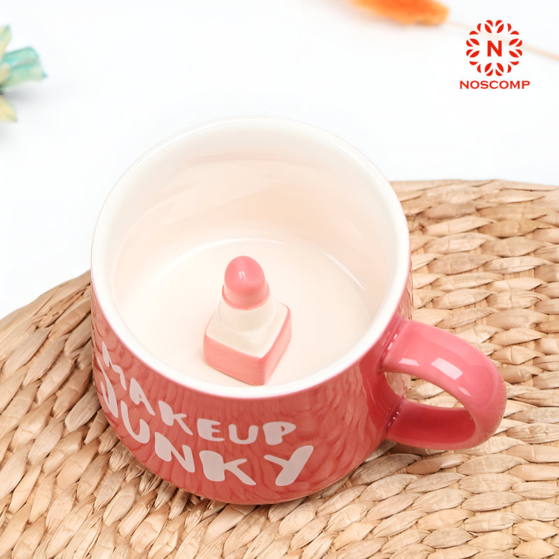 Exquisite 3D Cartoon Coffee Cup