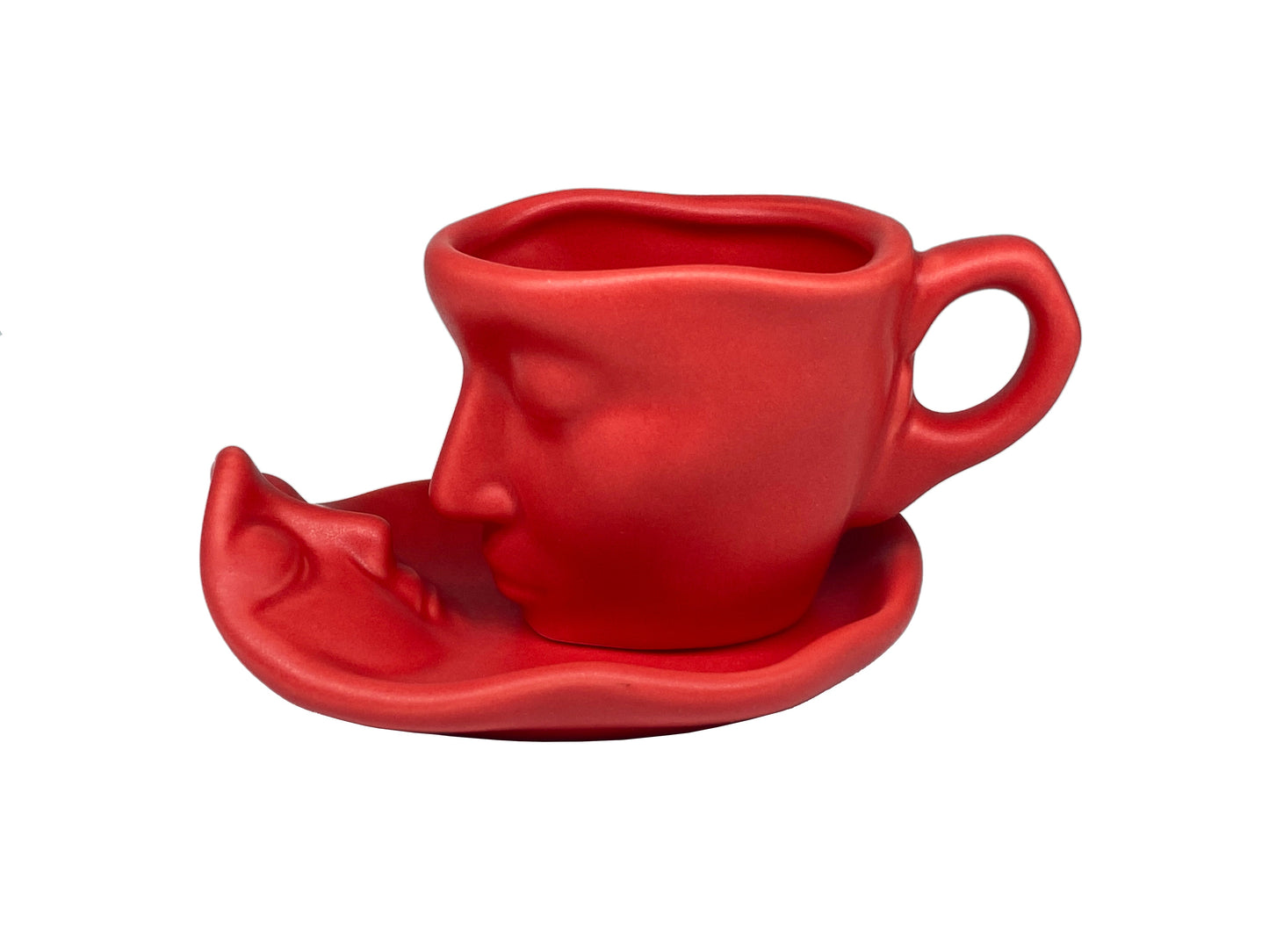 European Face Coffee Cup – 100ml Personalized Face Art Mug