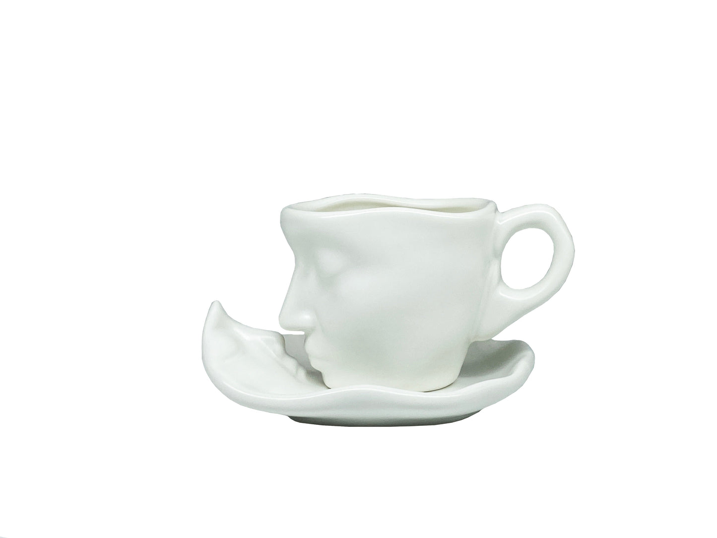 European Face Coffee Cup – 100ml Personalized Face Art Mug