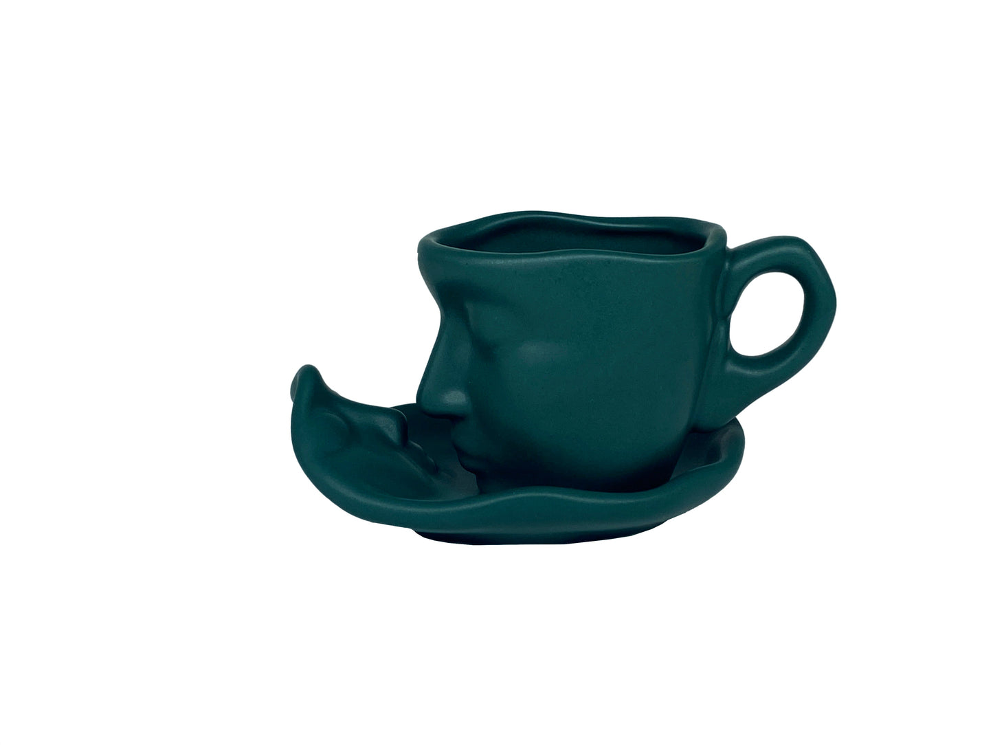 European Face Coffee Cup – 100ml Personalized Face Art Mug