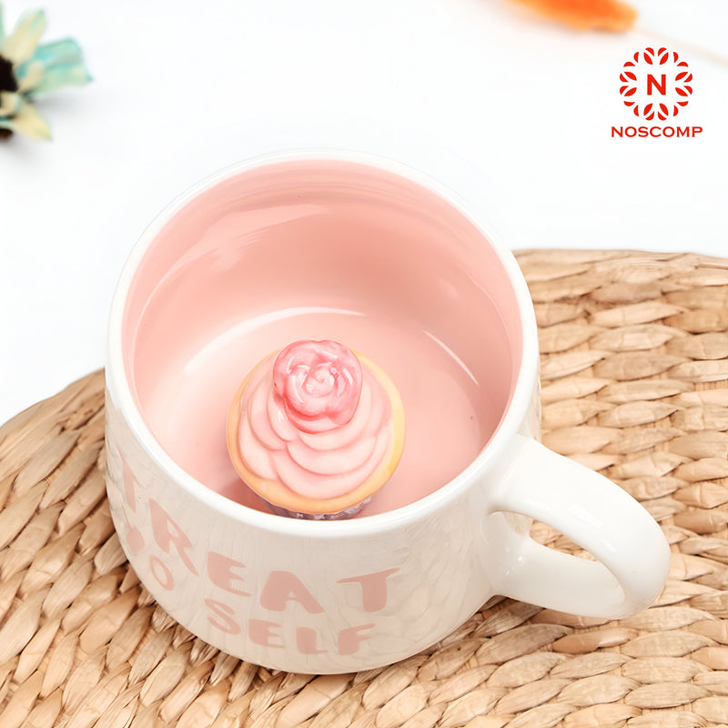 Exquisite 3D Cartoon Coffee Cup