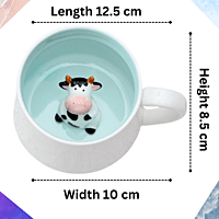 3D Animal Figurine Mug