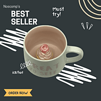 Exquisite 3D Cartoon Coffee Cup