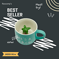 Exquisite 3D Cartoon Coffee Cup