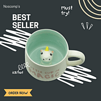 Exquisite 3D Cartoon Coffee Cup