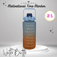 Motivational Time Marker water bottle