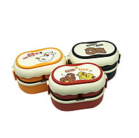 European Style Double Layer Antibacterial Lunch Box